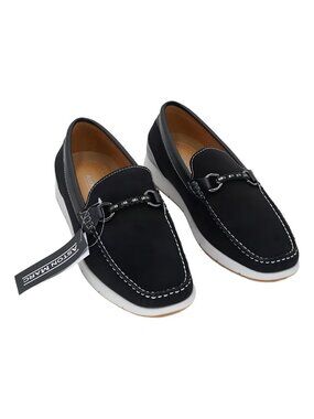 Aston Marc Men's Crosby Bit Loafer Black Size 9M